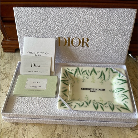 Dior | Bath & Body | Bnib Dior Beauty Lucky Perfumed Soap And Soap Dish ...